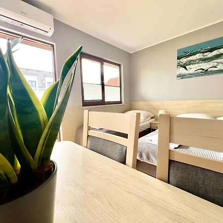 Homestay Rajska Mierzeja , Basen Z Podgrzewana Woda , Klimatyzacja , Plac Zabaw , Rowery , Taras
