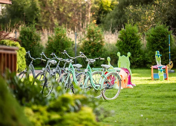 ホームステイ Rajska Mierzeja , Sauna , Jakuzzi ,basen Z Podgrzewana Woda , Klimatyzacja-ogrzewanie , Plac Zabaw , Rowery , Taras